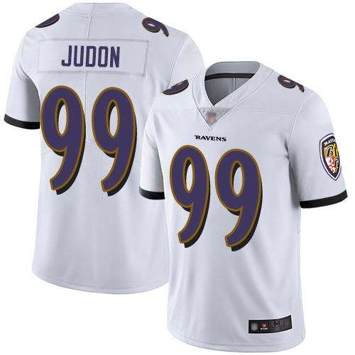 Baltimore Ravens Limited White Men Matt Judon Road Jersey NFL Football #99 Vapor Untouchable->youth nfl jersey->Youth Jersey